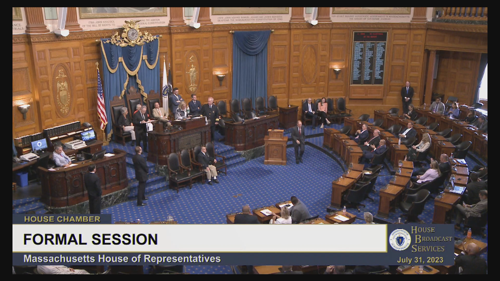 Thumbnail image for MA House of Representatives, July 31