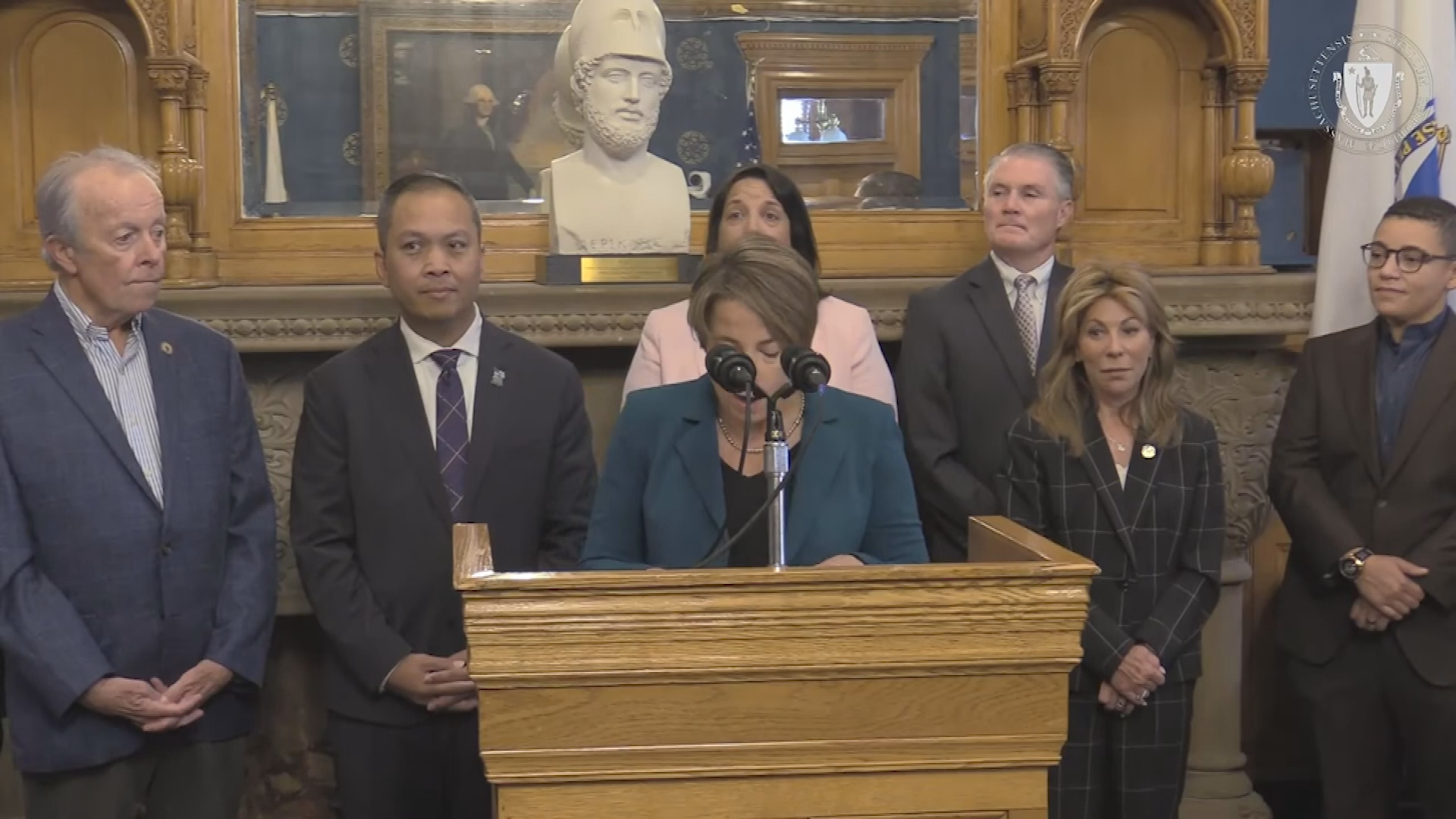 Thumbnail image for Governor Healey Chapter 90 Bill Signing