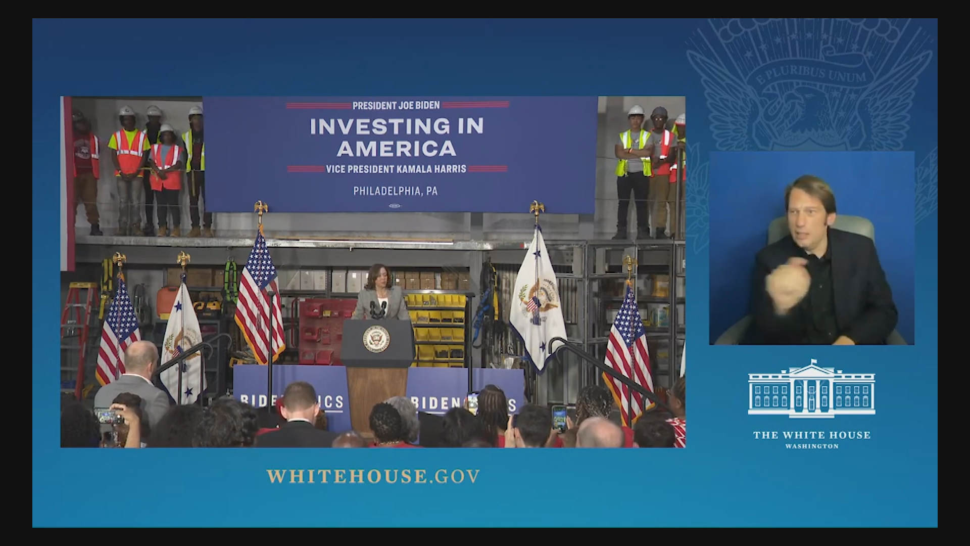 Thumbnail image for VP Harris on Major Worker Initiative