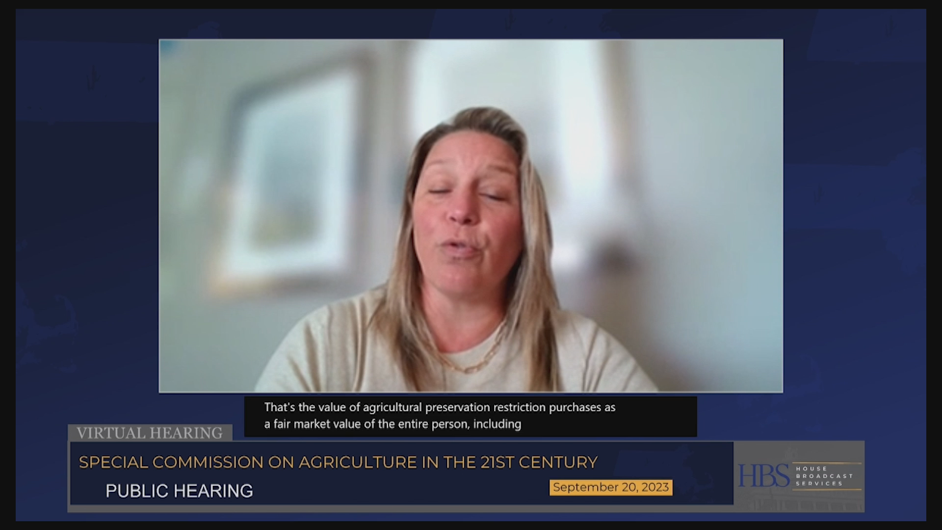 Thumbnail image for MA House: Agriculture in 21st Century