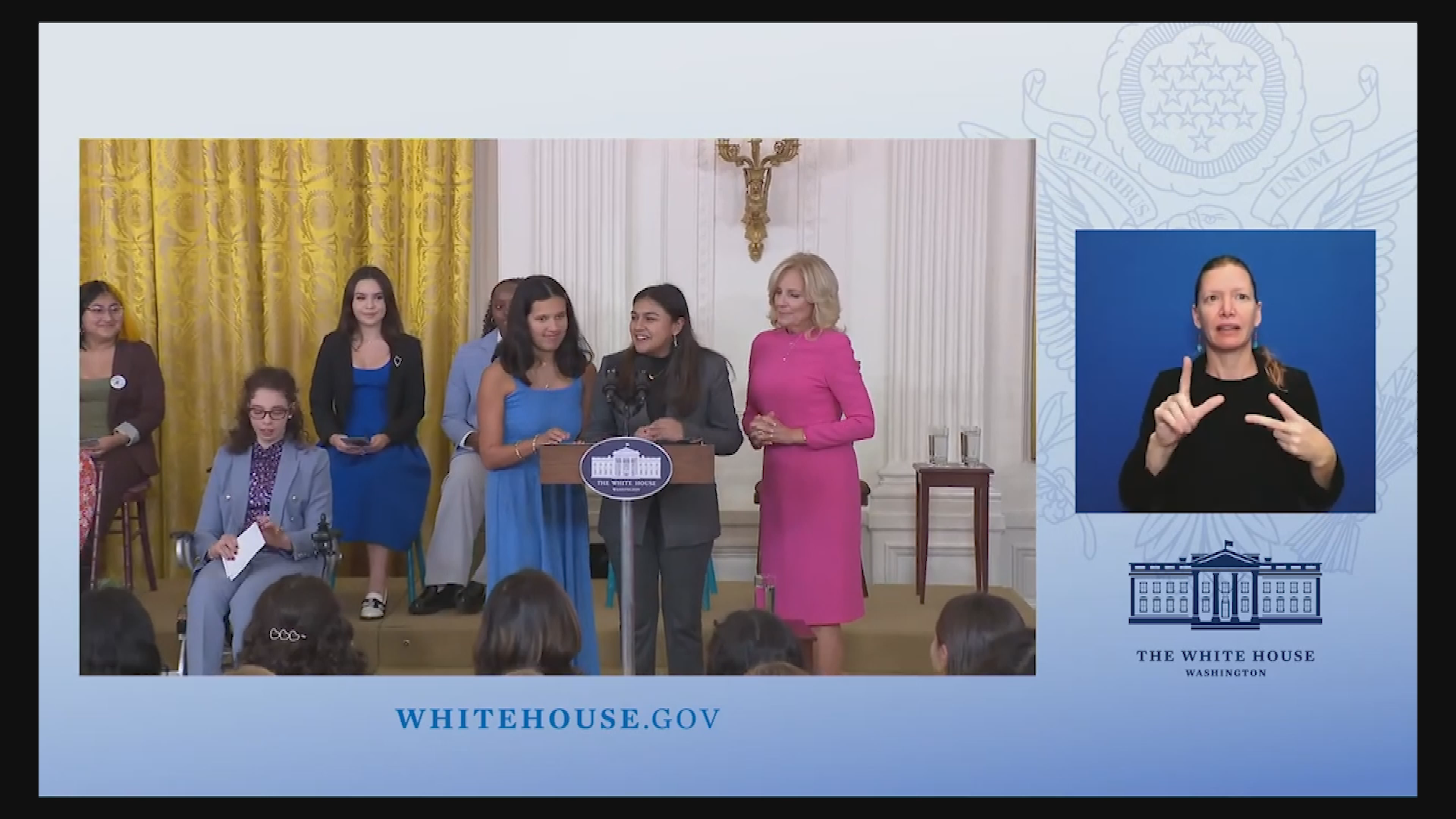 Thumbnail image for First Lady Honors Girls Leading Change