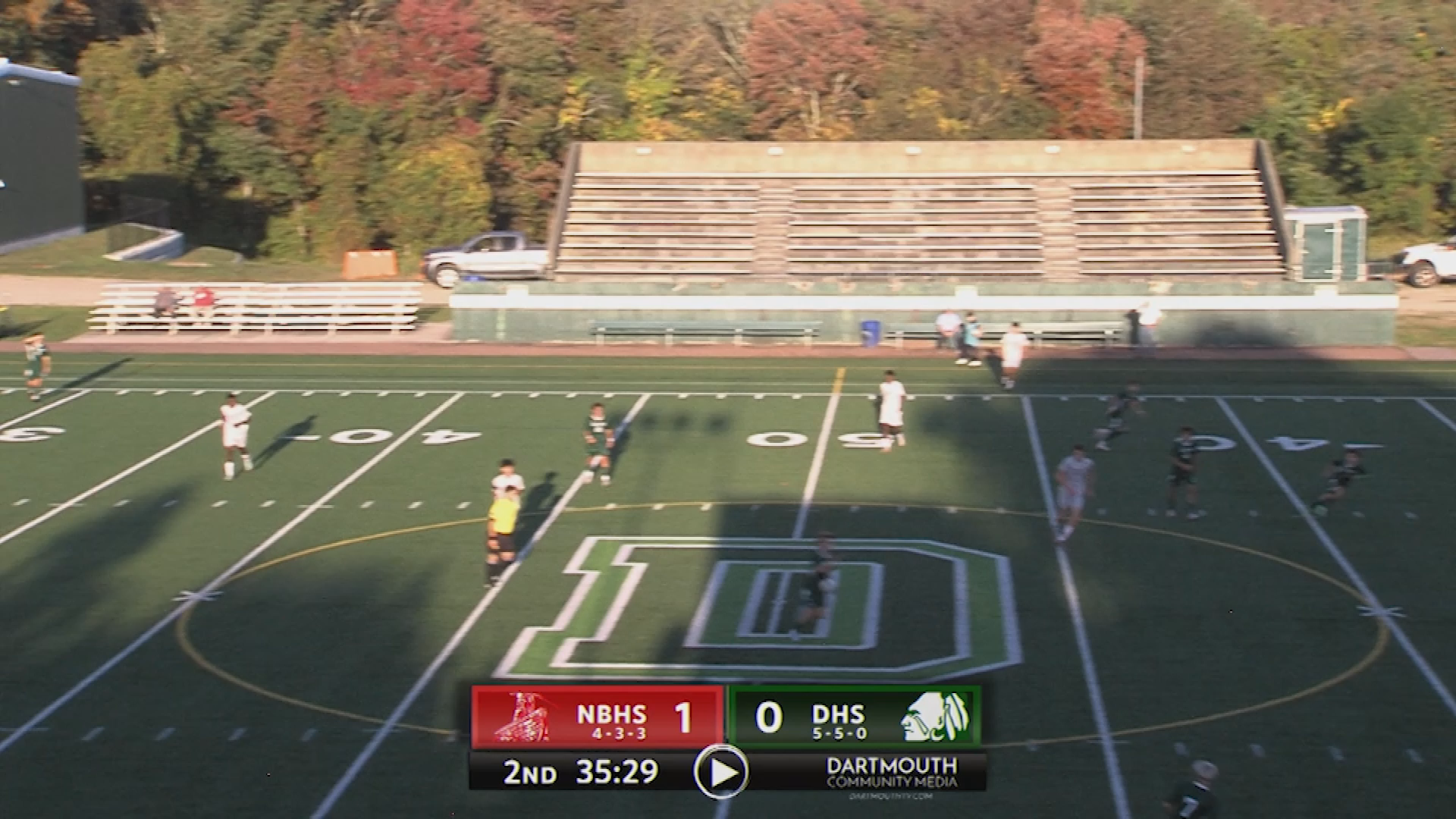 Thumbnail image for Boys Soccer: NB at Dartmouth