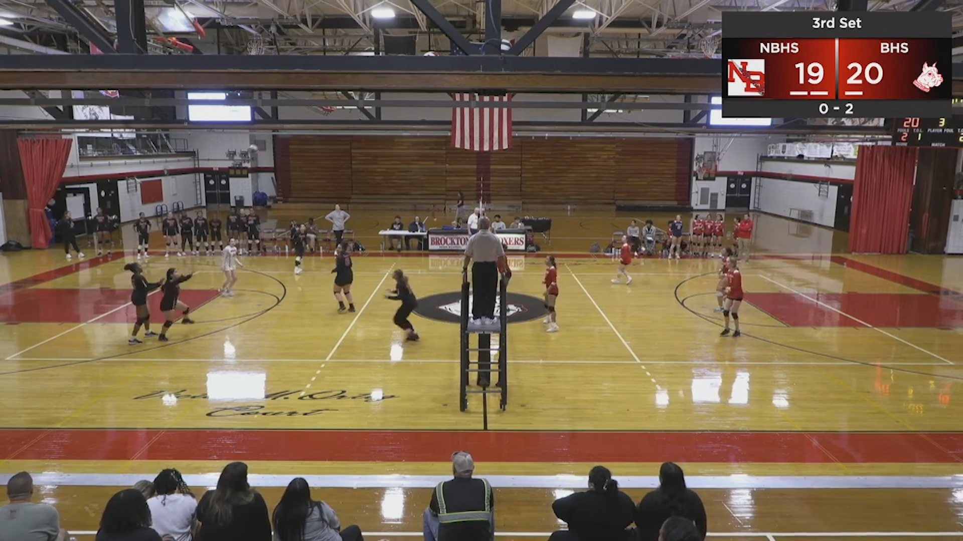 Thumbnail image for Girls Volleyball: NB at Brockton