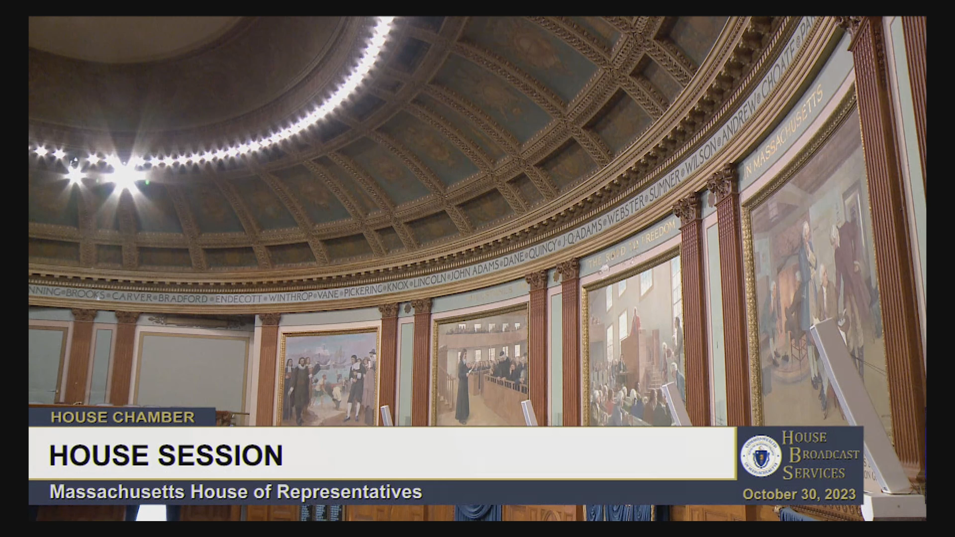 Thumbnail image for MA House of Representatives, Oct. 30-Nov. 2